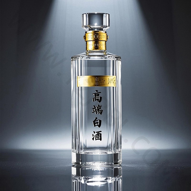 晶白酒瓶-002  