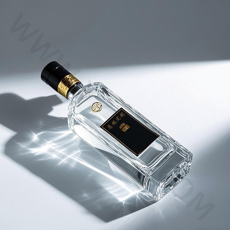 晶白酒瓶-014  